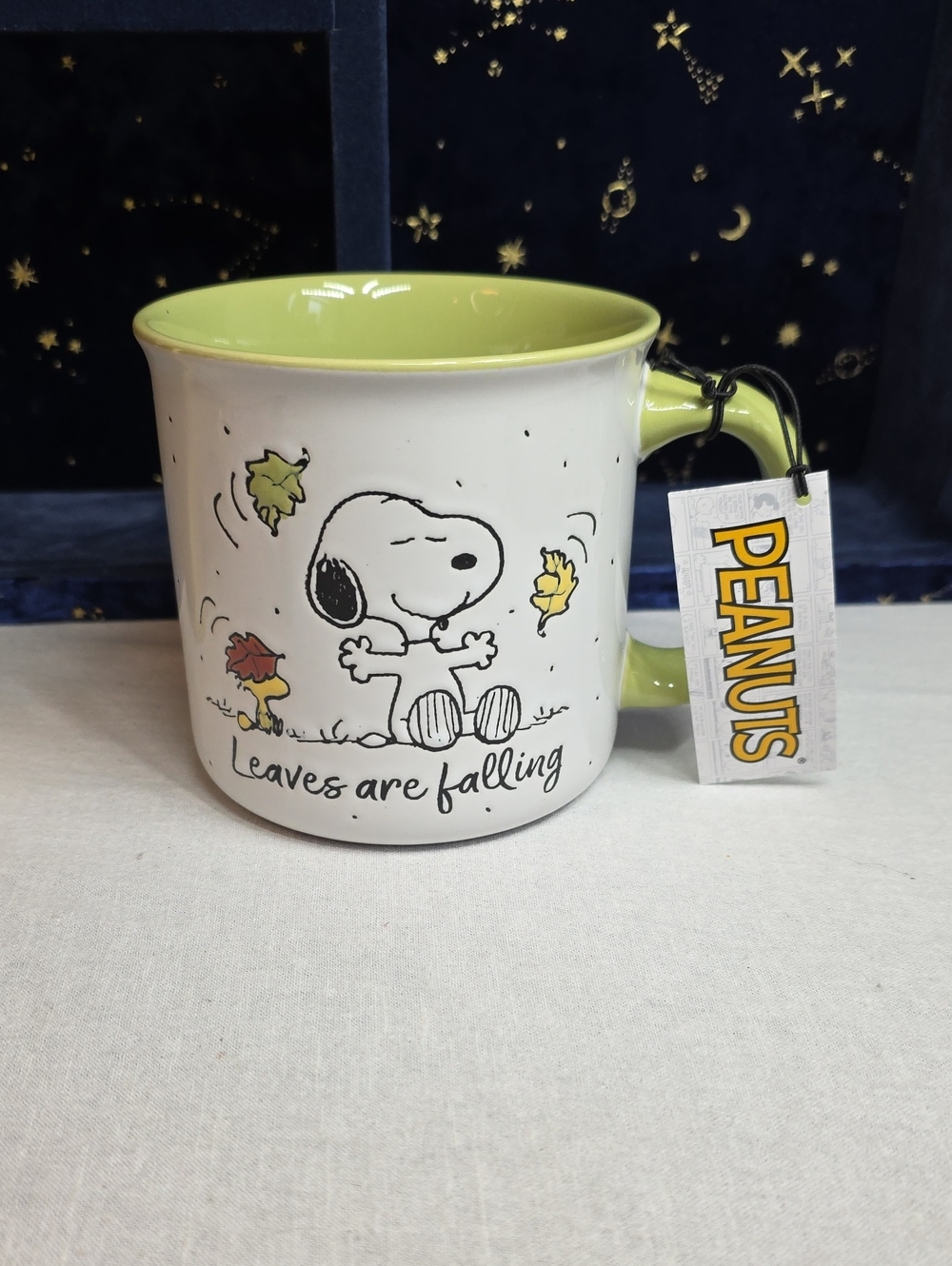 Peanuts Snoopy Leaves Are Falling Mug